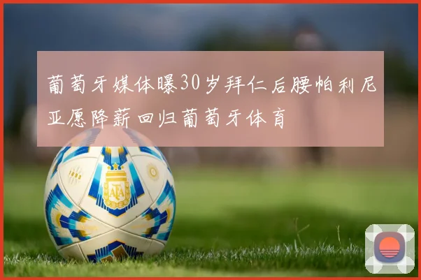 葡萄牙媒体曝30岁拜仁后腰帕利尼亚愿降薪回归葡萄牙体育